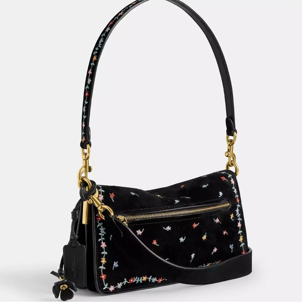 Coach Tabby 26 Shoulder Bag With Embroidered Ims International Exclusive - Picture 3 of 17